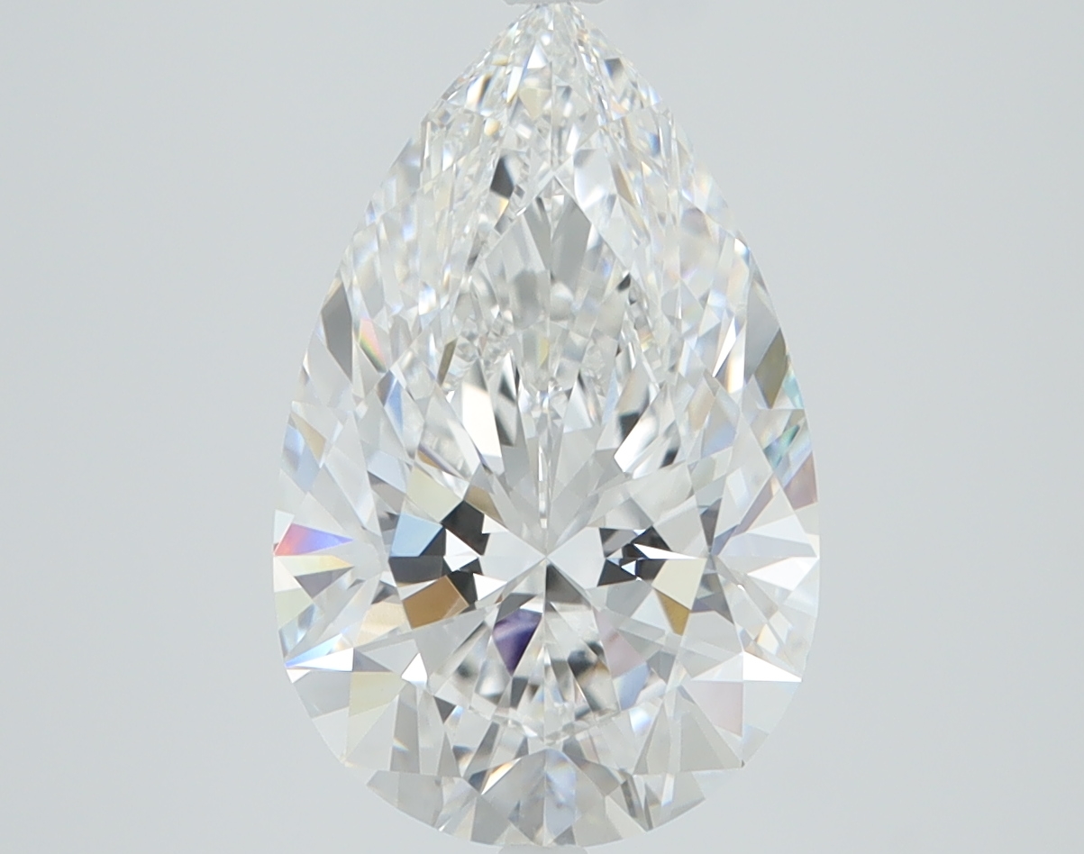 3.29 Carat Pear Cut Lab Diamond