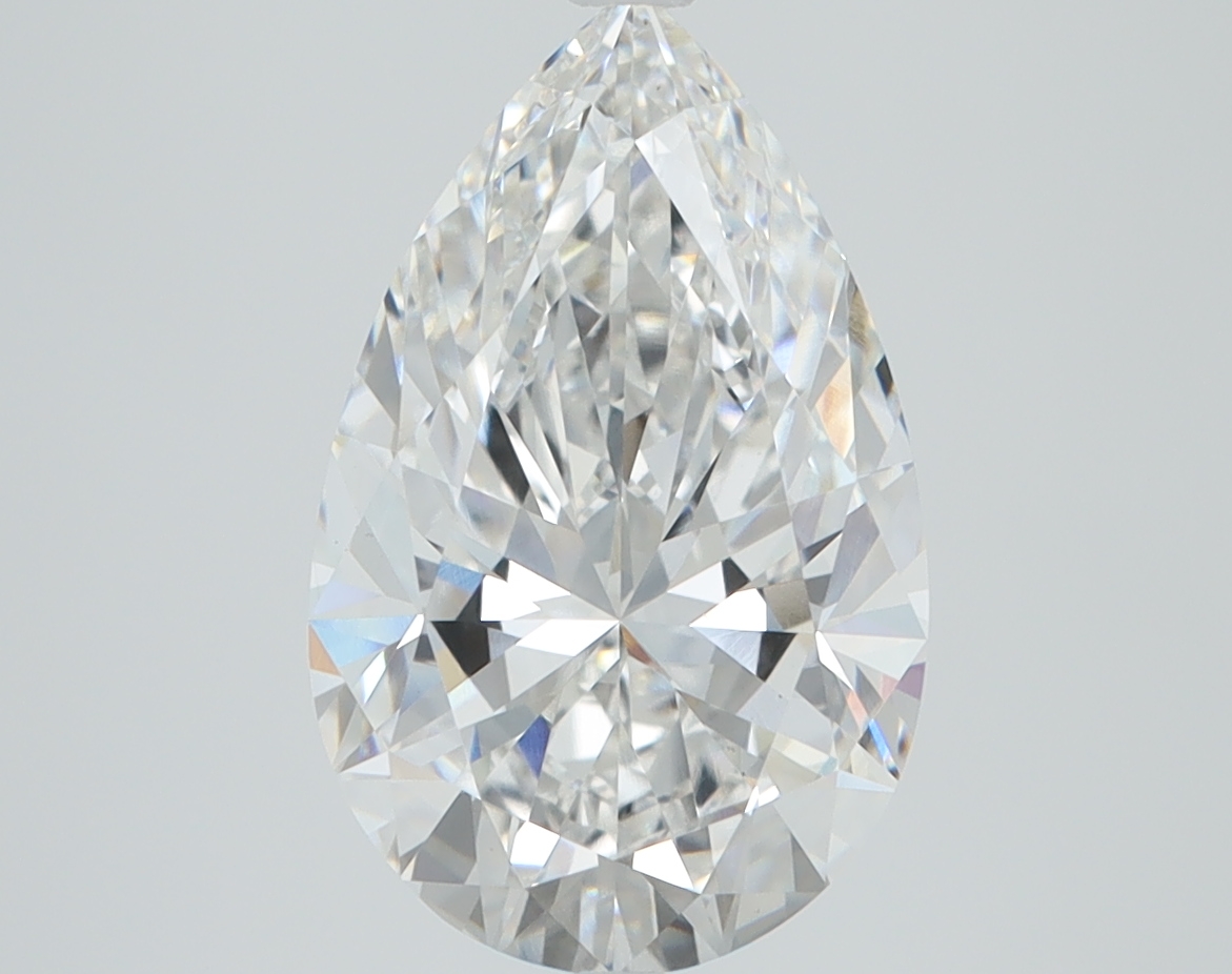 3.15 Carat Pear Cut Lab Diamond