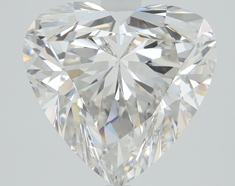 2.82 Carat Heart Cut Lab Diamond