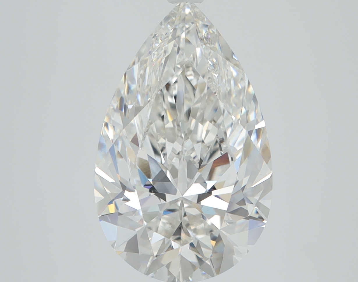 3.6 Carat Pear Cut Lab Diamond