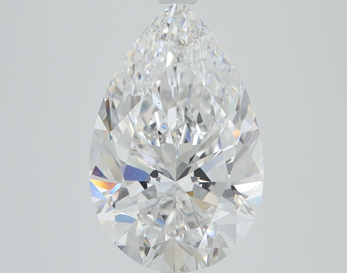 3.52 Carat Pear Cut Lab Diamond