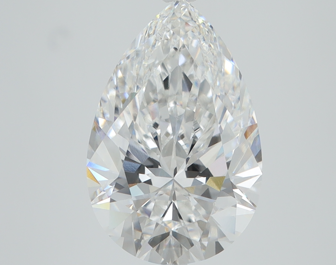 3.32 Carat Pear Cut Lab Diamond