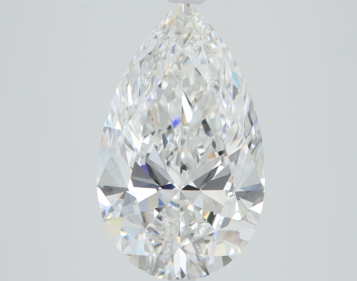 3.02 Carat Pear Cut Lab Diamond