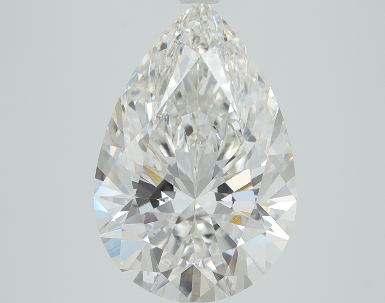 4.1 Carat Pear Cut Lab Diamond