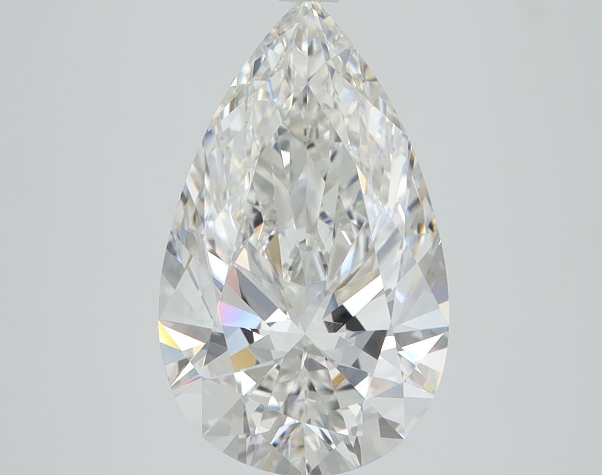 3.06 Carat Pear Cut Lab Diamond
