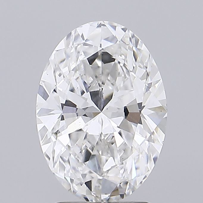 2.58 Carat Oval Cut Lab Diamond