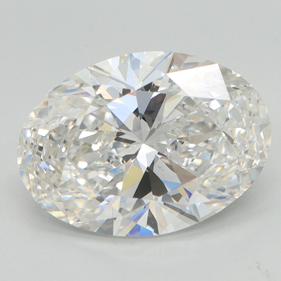 2.58 Carat Oval Cut Lab Diamond