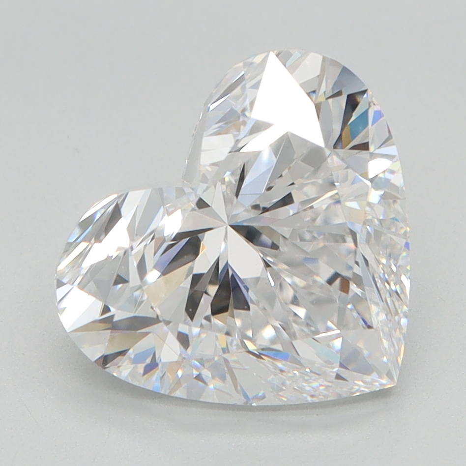 2.96 Carat Heart Cut Lab Diamond