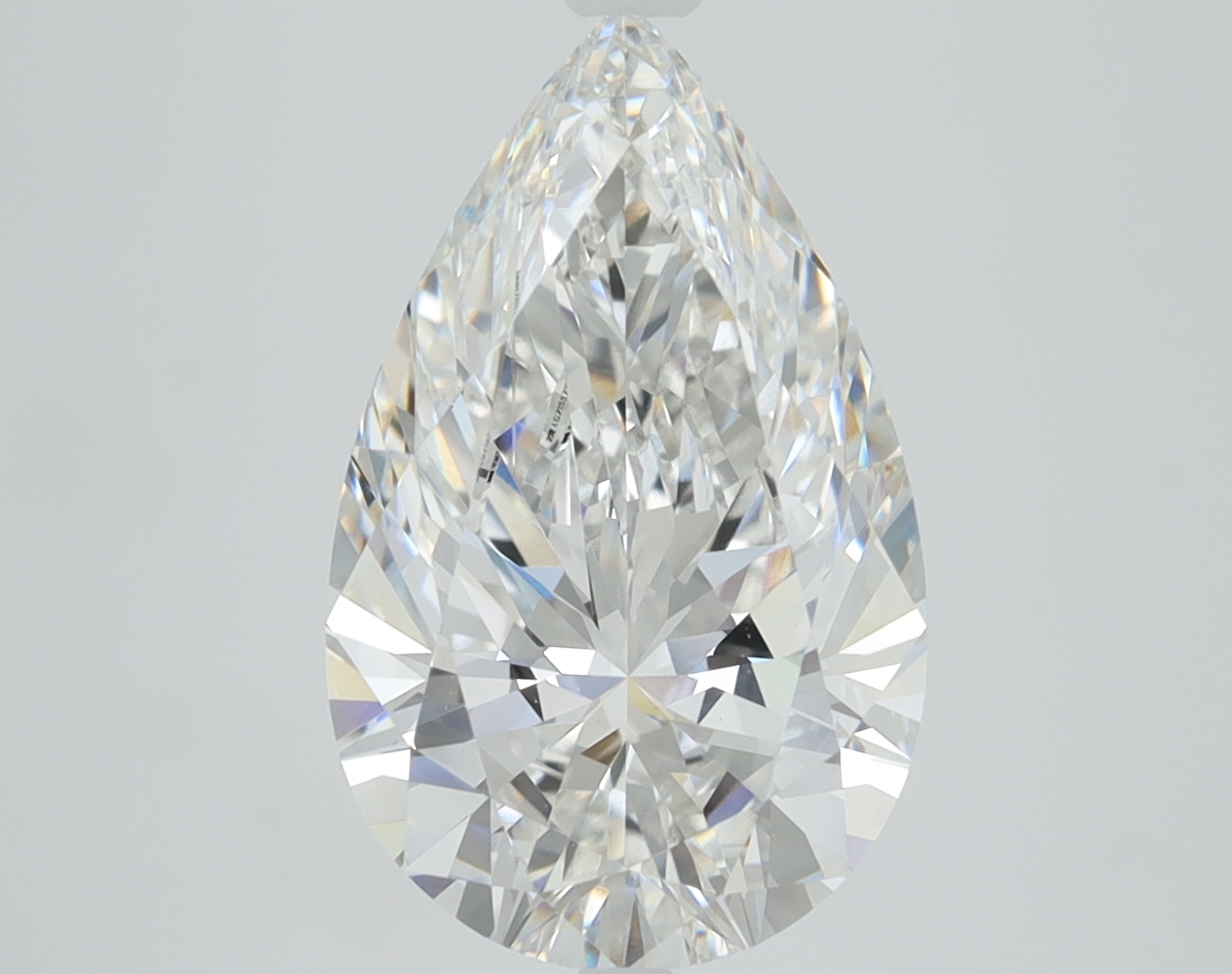 3.59 Carat Pear Cut Lab Diamond