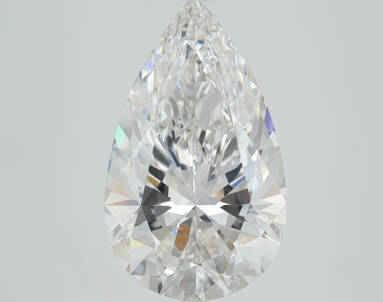 3.52 Carat Pear Cut Lab Diamond