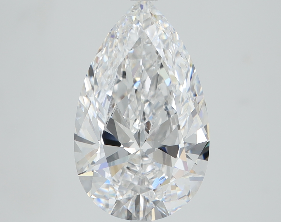 2.7 Carat Pear Cut Lab Diamond