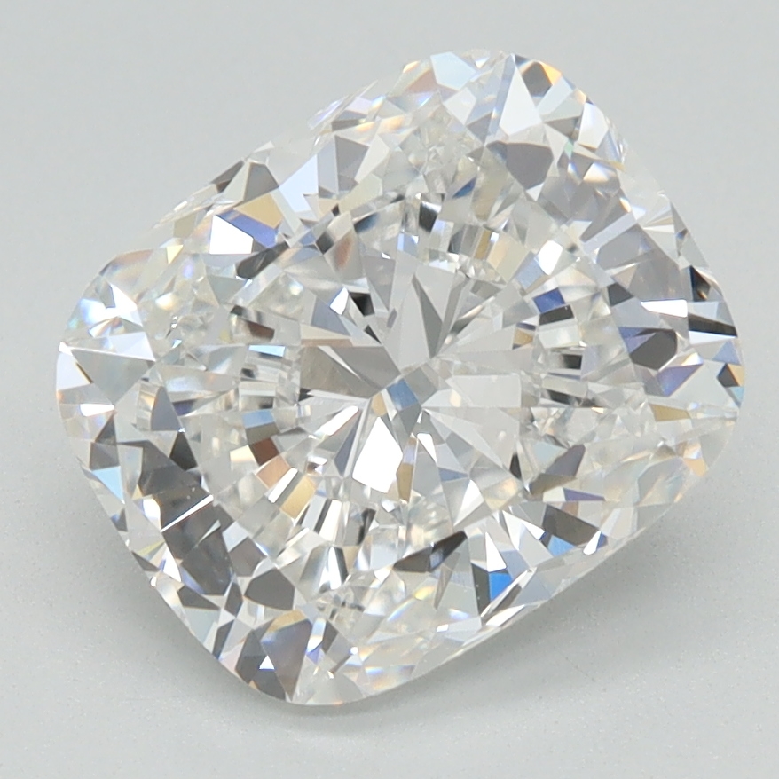 2.58 Carat Cushion Cut Lab Diamond