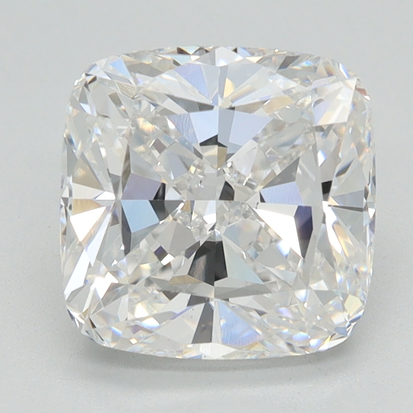 2.57 Carat Cushion Cut Lab Diamond