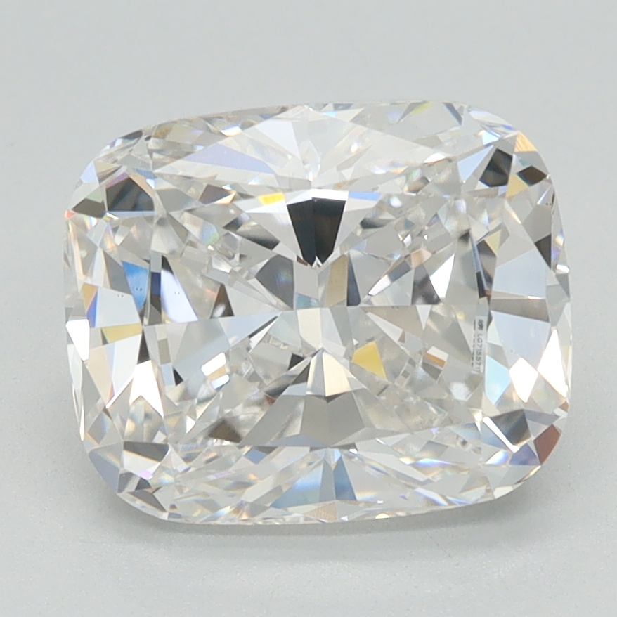 2.55 Carat Cushion Cut Lab Diamond
