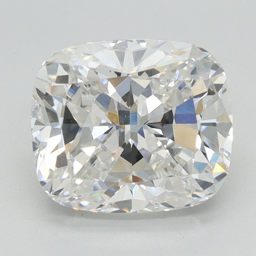 2.53 Carat Cushion Cut Lab Diamond