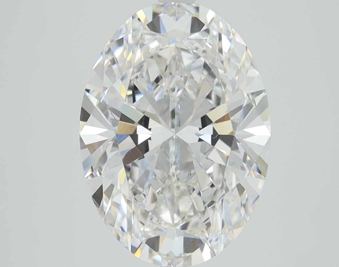 3.27 Carat Oval Cut Lab Diamond
