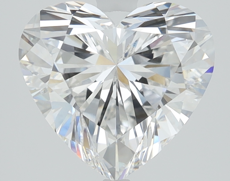 2.04 Carat Heart Cut Lab Diamond