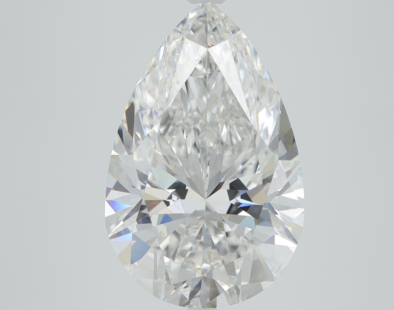 3.84 Carat Pear Cut Lab Diamond