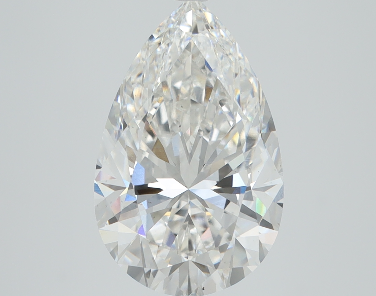3.83 Carat Pear Cut Lab Diamond