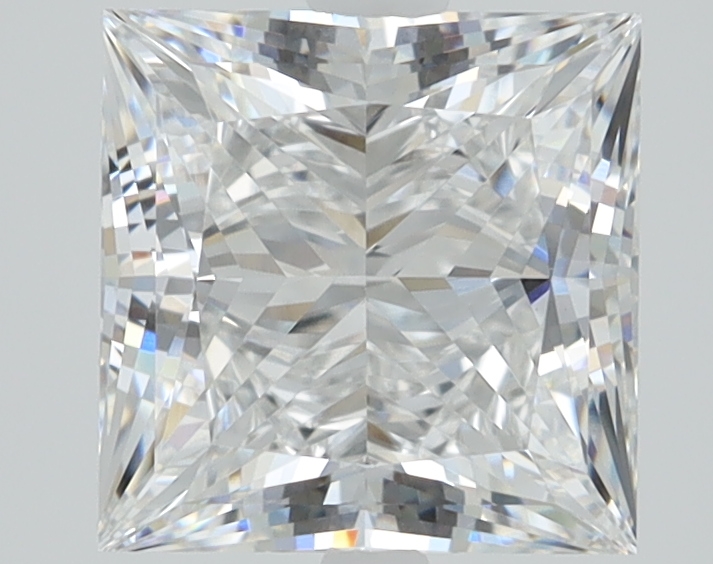 1.9 Carat Princess Cut Lab Diamond