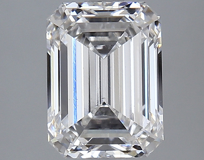 2.43 Carat Emerald Cut Lab Diamond