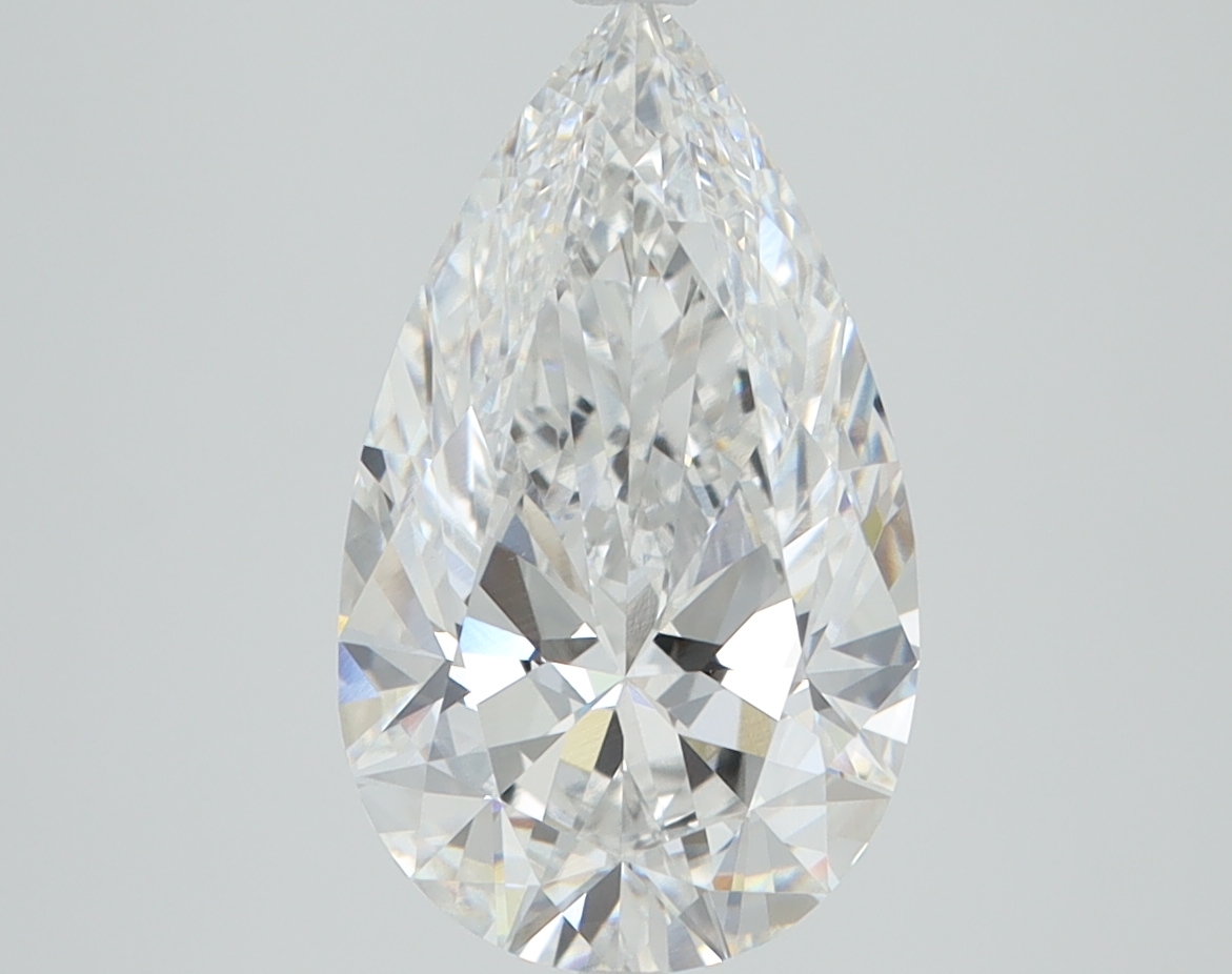 2.7 Carat Pear Cut Lab Diamond