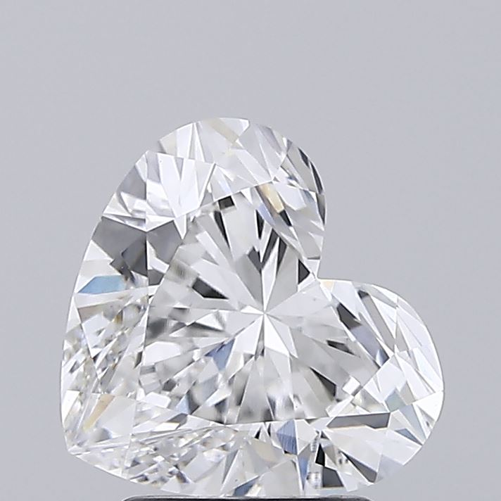 2.58 Carat Heart Cut Lab Diamond