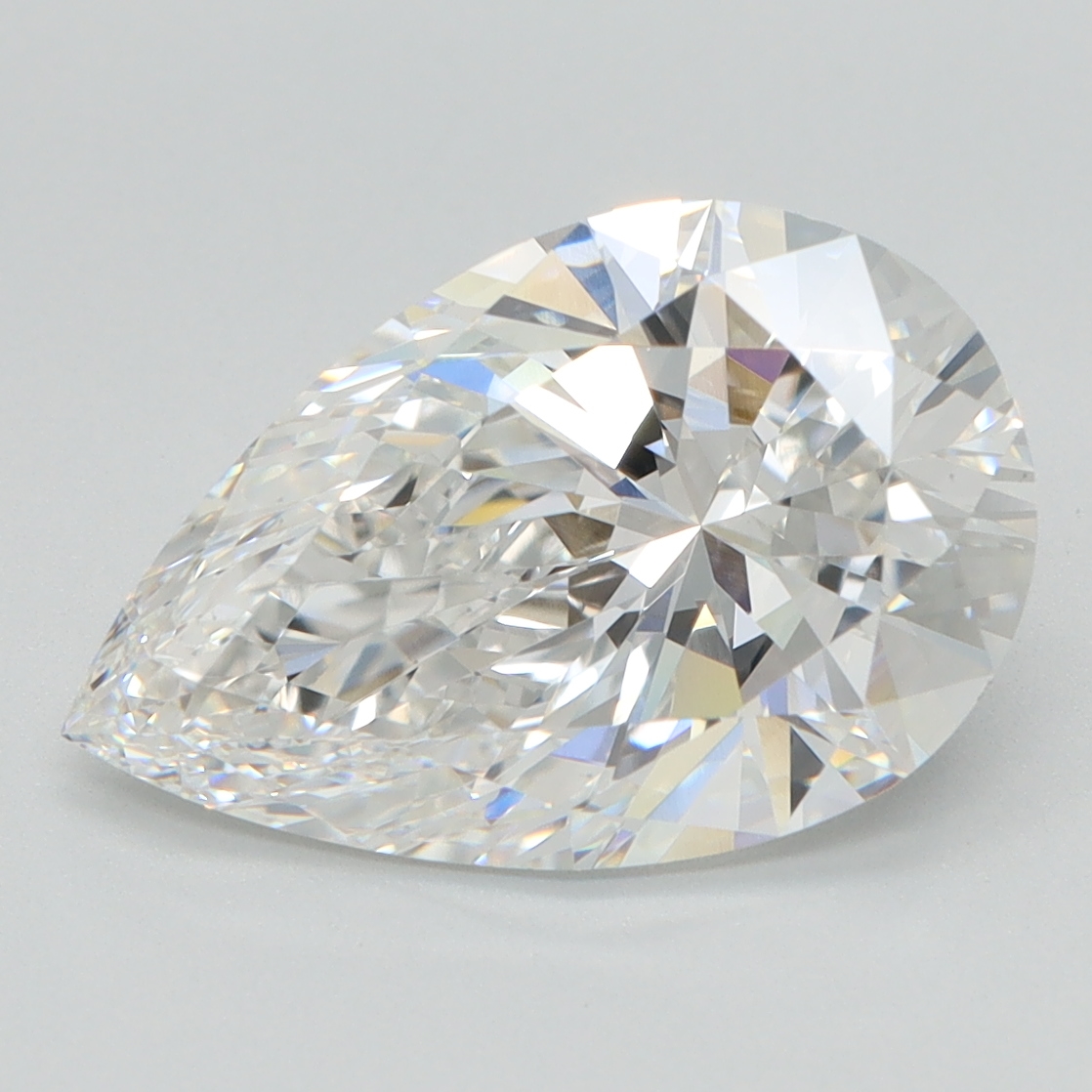 5.07 Carat Pear Cut Lab Diamond