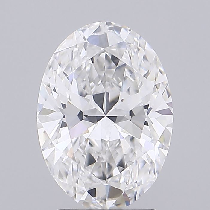 2.5 Carat Oval Cut Lab Diamond