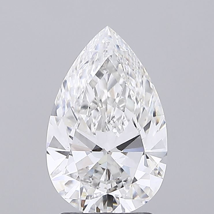 2.36 Carat Pear Cut Lab Diamond