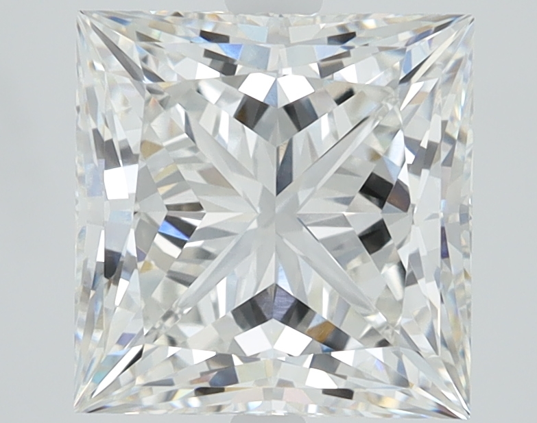 2.09 Carat Princess Cut Lab Diamond