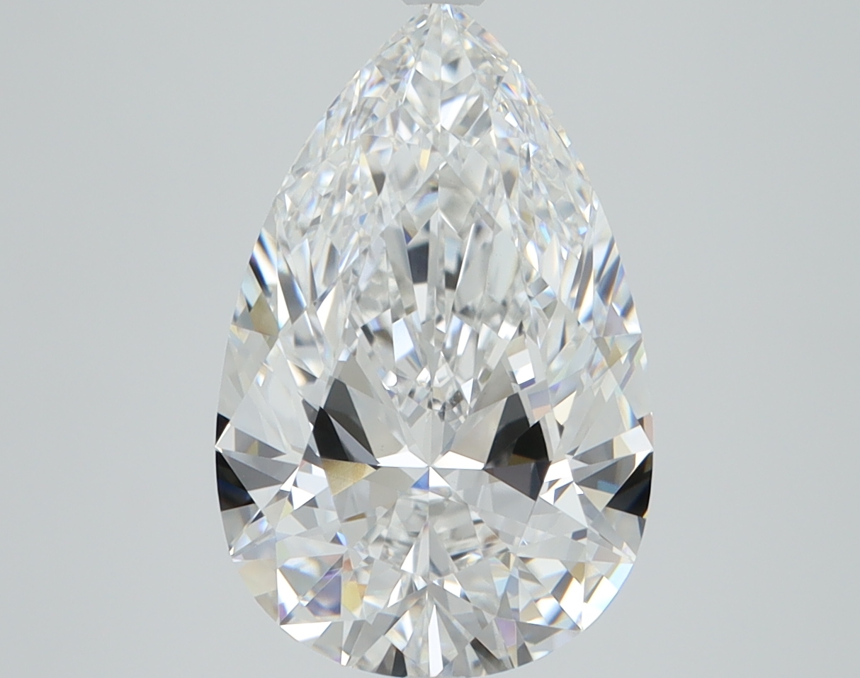 3.09 Carat Pear Cut Lab Diamond