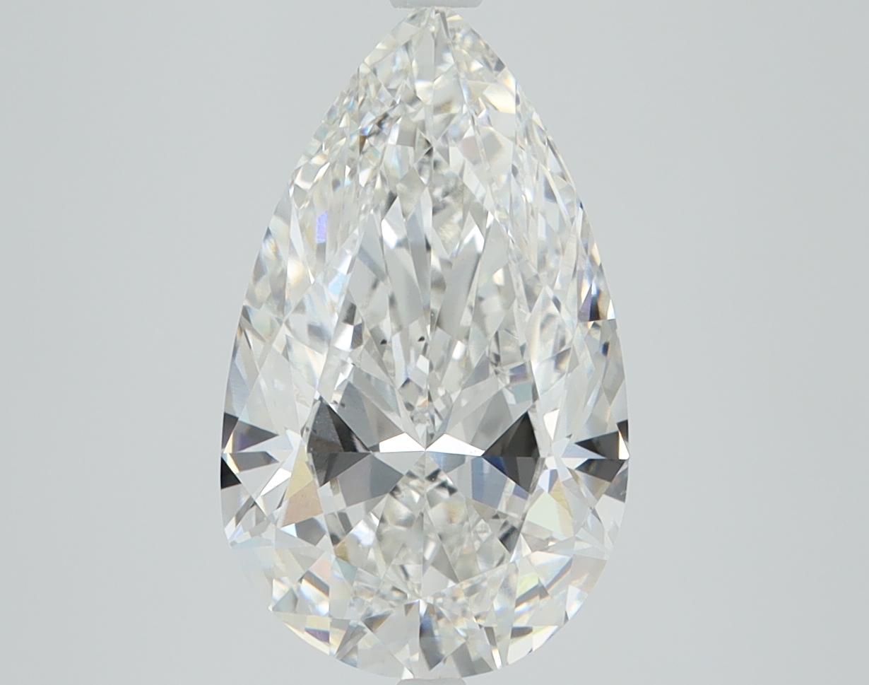 3.11 Carat Pear Cut Lab Diamond