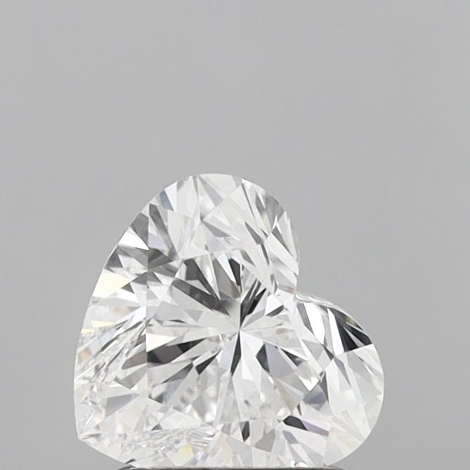 1.34 Carat Heart Cut Lab Diamond