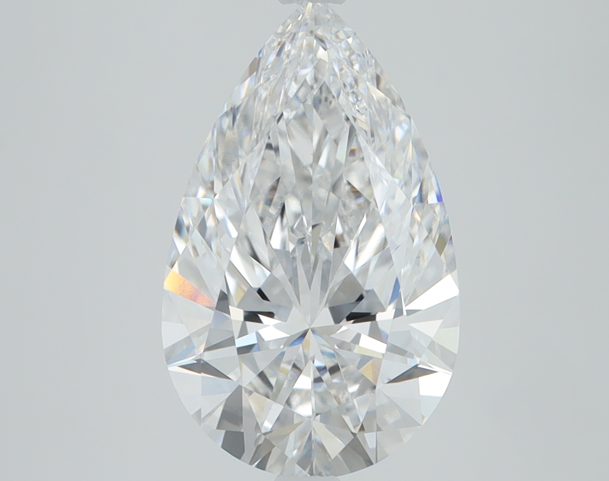 2.6 Carat Pear Cut Lab Diamond