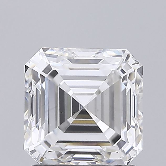 1.56 Carat Asscher Cut Lab Diamond