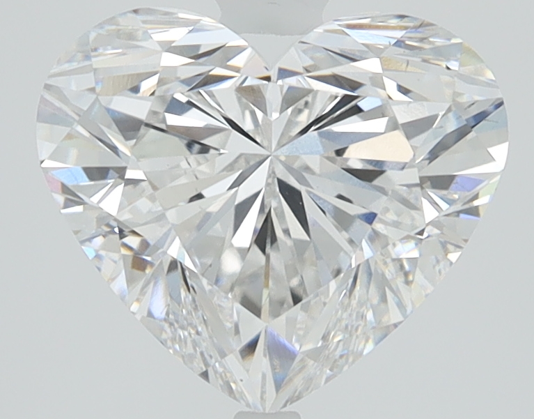 2.51 Carat Heart Cut Lab Diamond