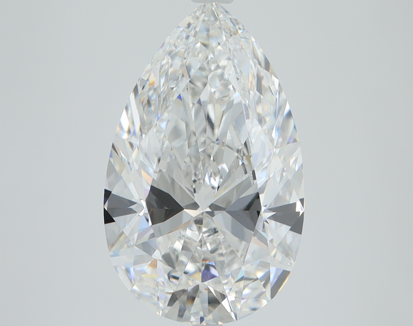 4.08 Carat Pear Cut Lab Diamond