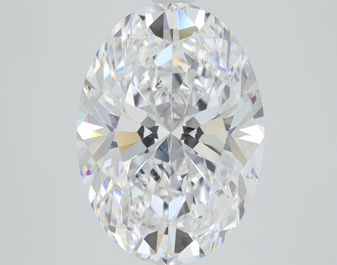 3.31 Carat Oval Cut Lab Diamond