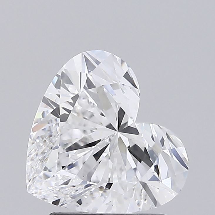 2.08 Carat Heart Cut Lab Diamond
