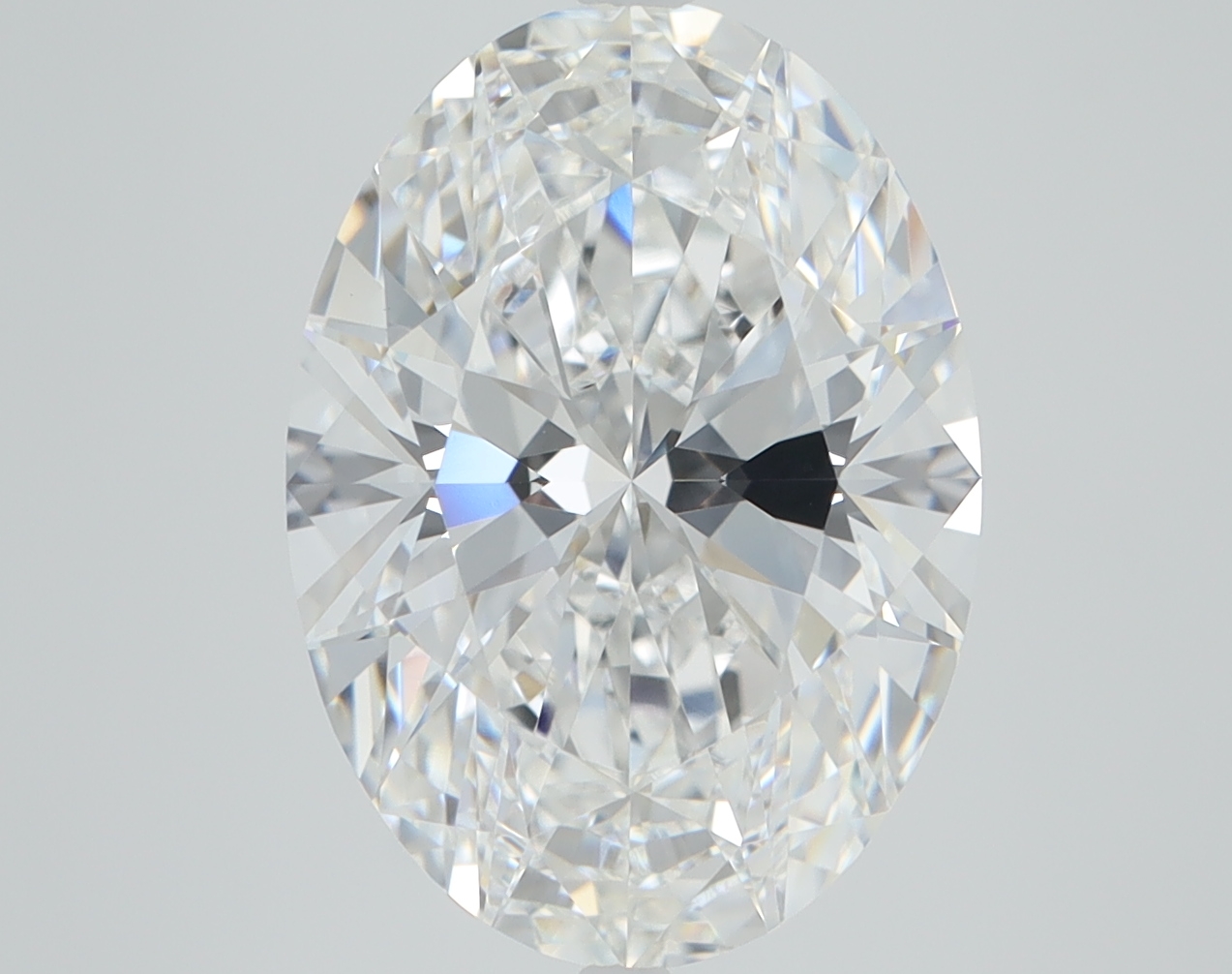 3.4 Carat Oval Cut Lab Diamond