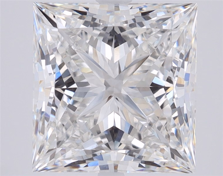 2.24 Carat Princess Cut Lab Diamond