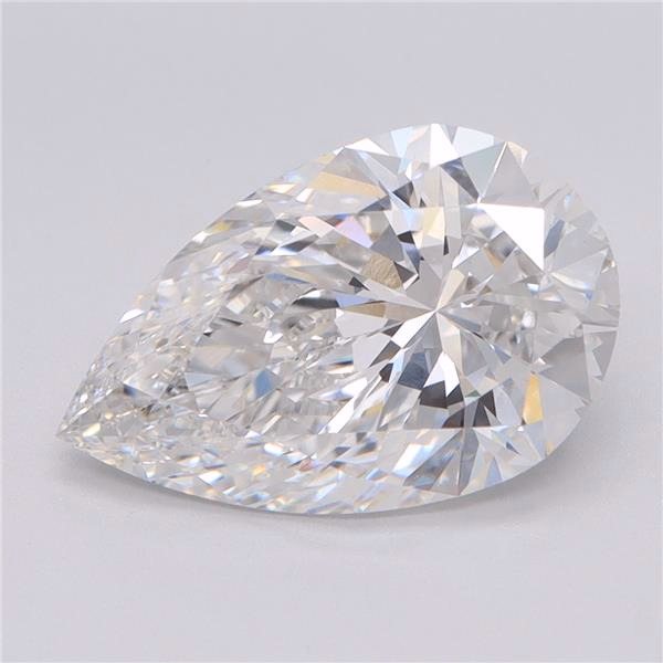 2.58 Carat Pear Cut Lab Diamond