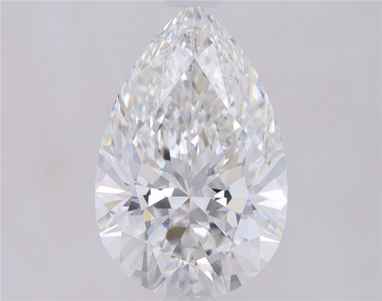 2.54 Carat Pear Cut Lab Diamond