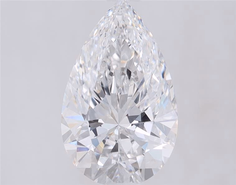 1.77 Carat Pear Cut Lab Diamond
