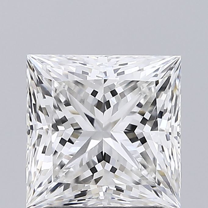 2.03 Carat Princess Cut Lab Diamond