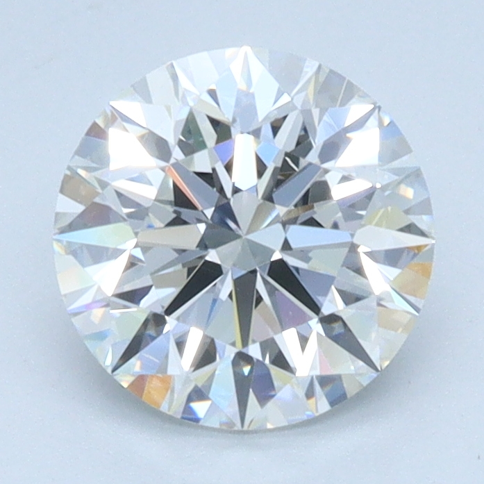 1.24 Carat Round Cut Lab Diamond