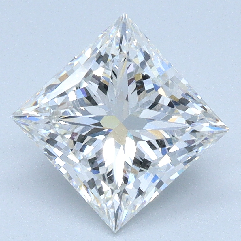 1.89 Carat Princess Cut Lab Diamond