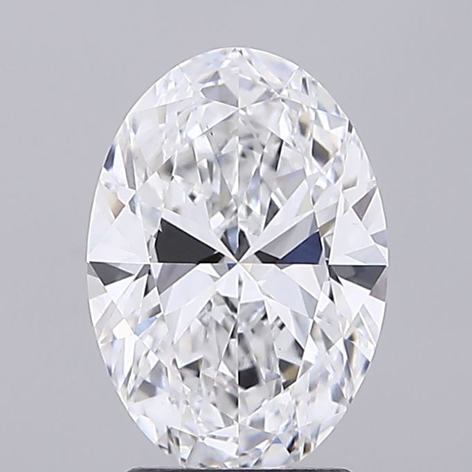2.42 Carat Oval Cut Lab Diamond