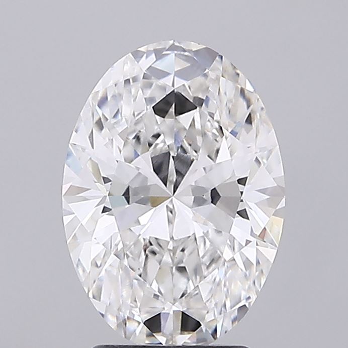2.92 Carat Oval Cut Lab Diamond